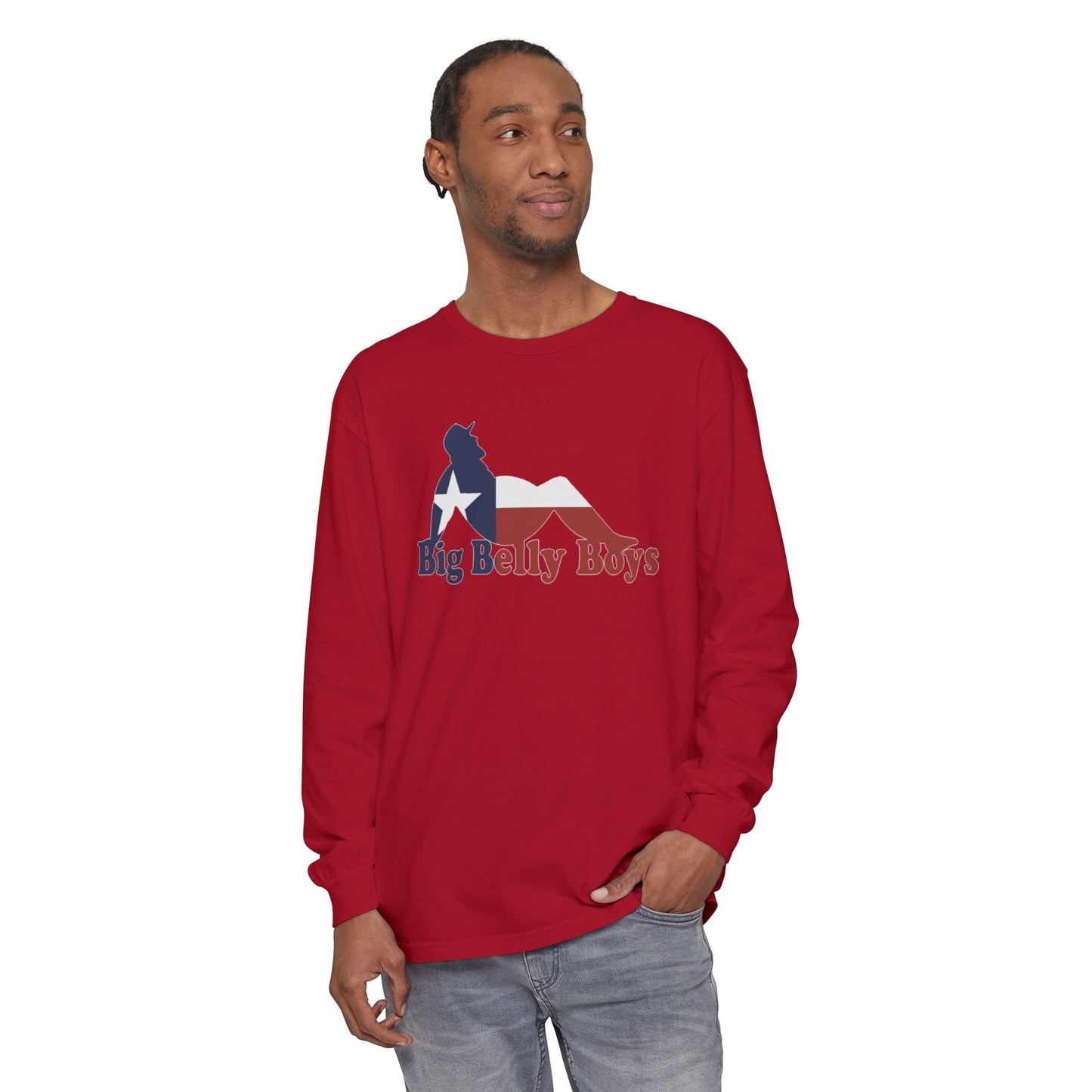 Big Belly Boys Texas Long Sleeve Tee