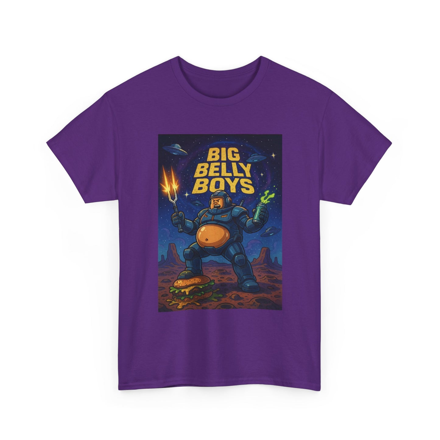 Big Belly Boys In Space Unisex Tee