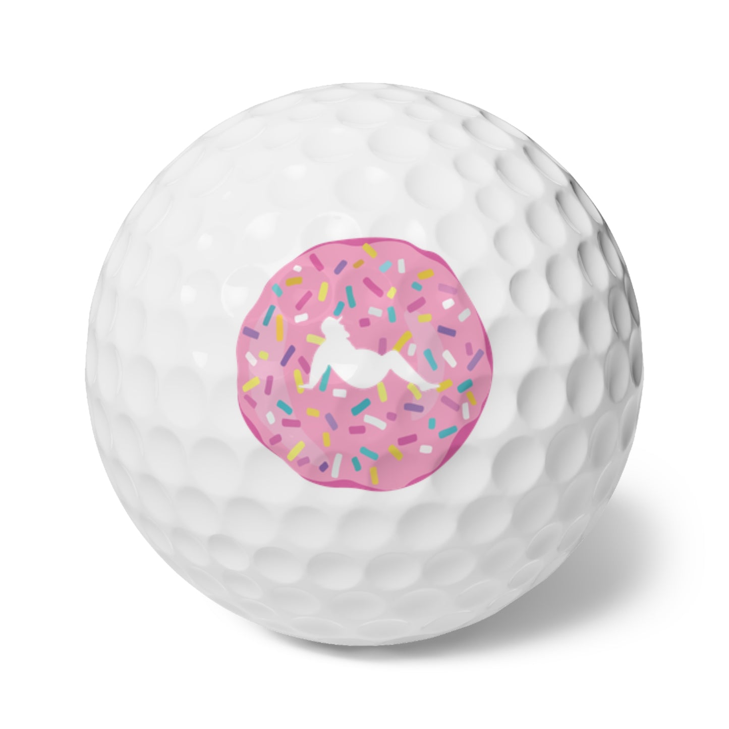 Doughnut Sprinkles Golf Balls