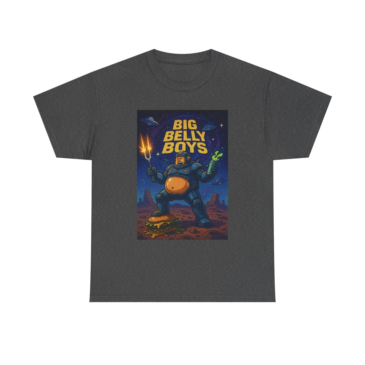 Big Belly Boys In Space Unisex Tee