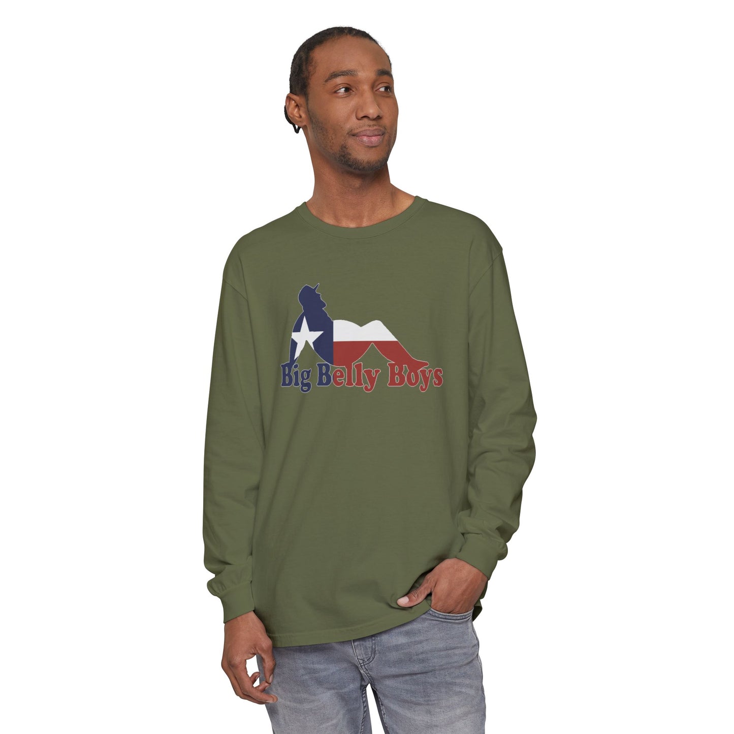 Big Belly Boys Texas Long Sleeve Tee