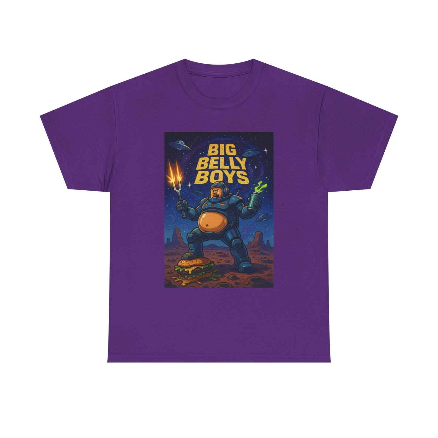 Big Belly Boys In Space Unisex Tee