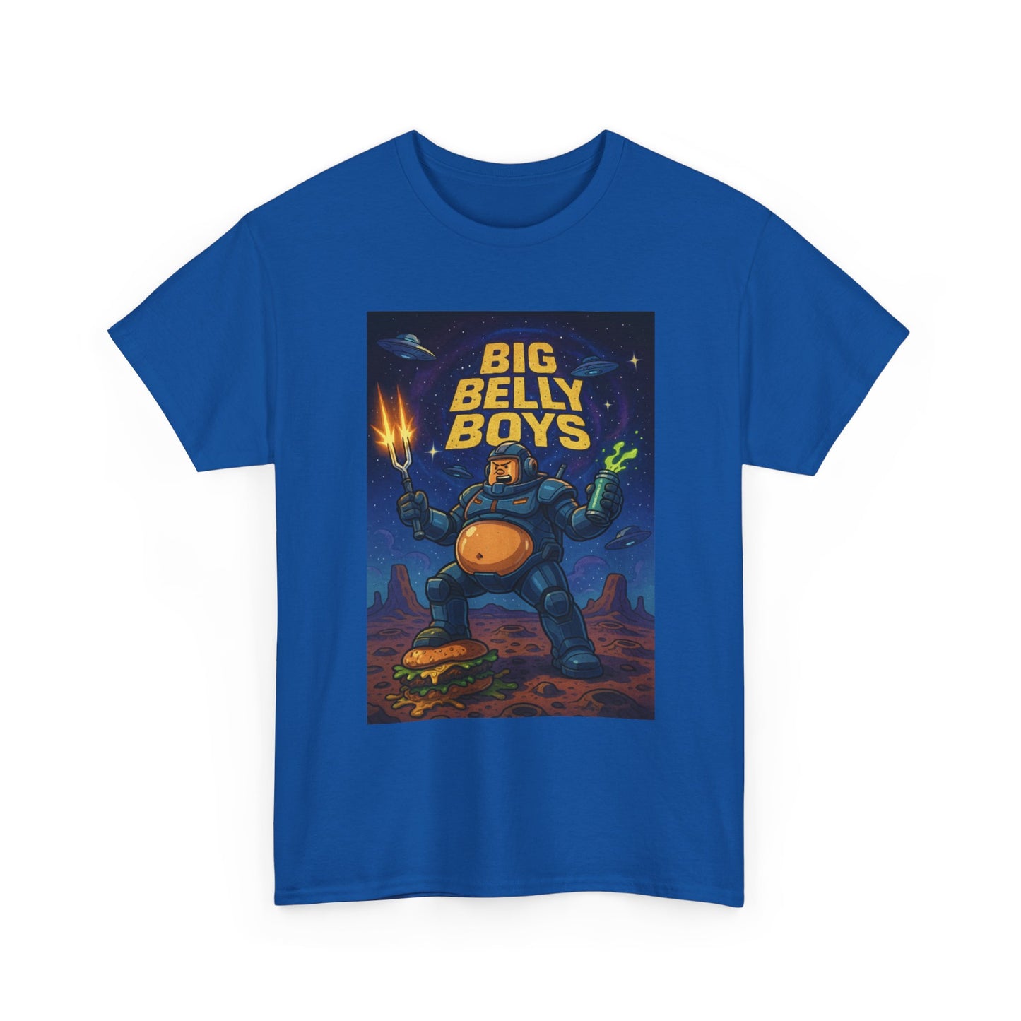 Big Belly Boys In Space Unisex Tee