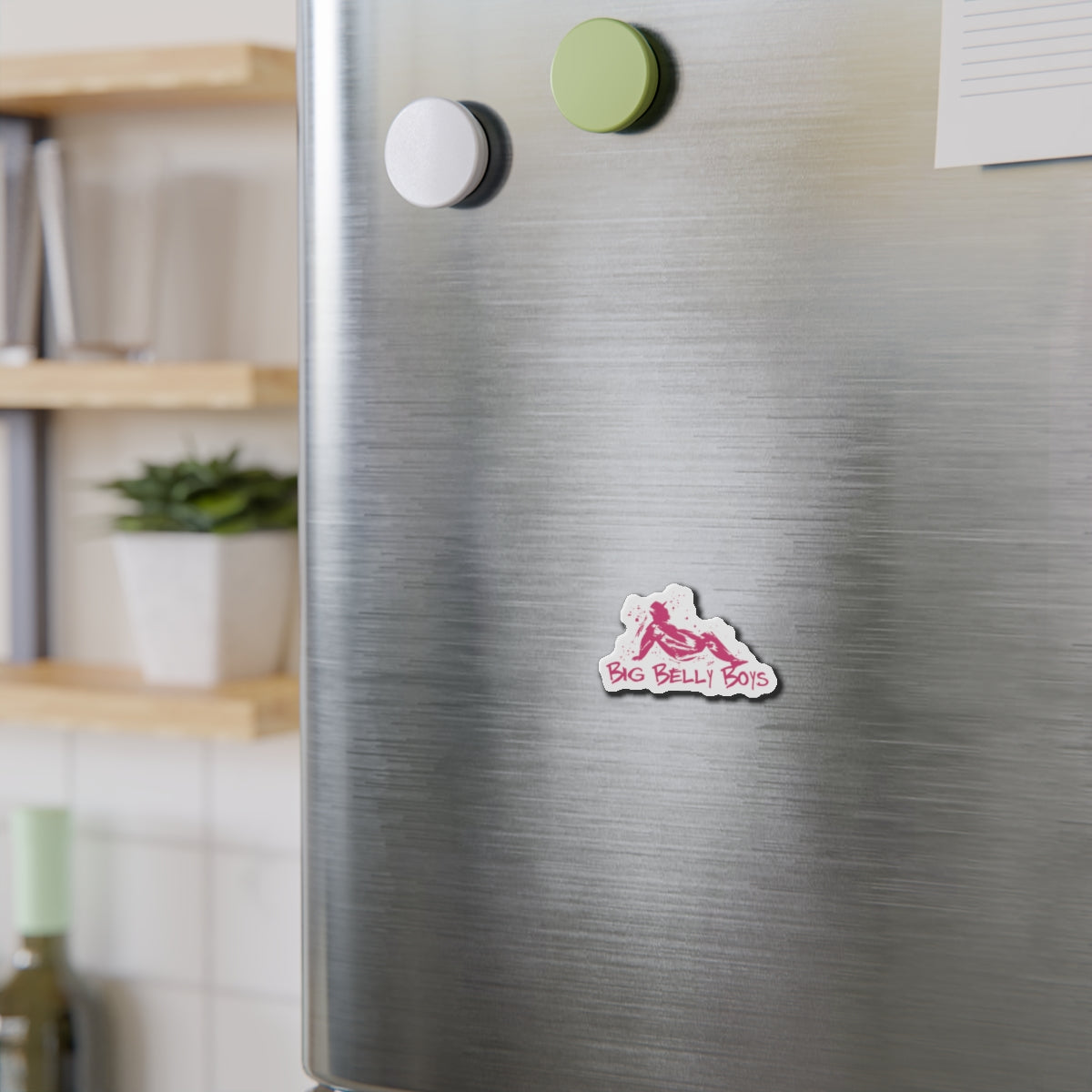 Big Belly Boys - Notebook Knockers Die-Cut Magnet