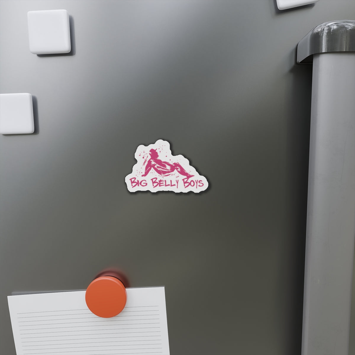 Big Belly Boys - Notebook Knockers Die-Cut Magnet