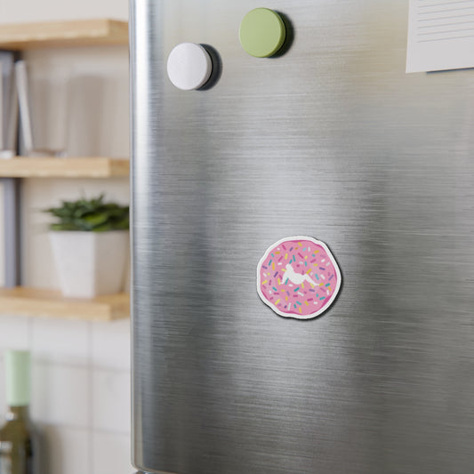 Doughnut Sprinkles Die-Cut Magnet