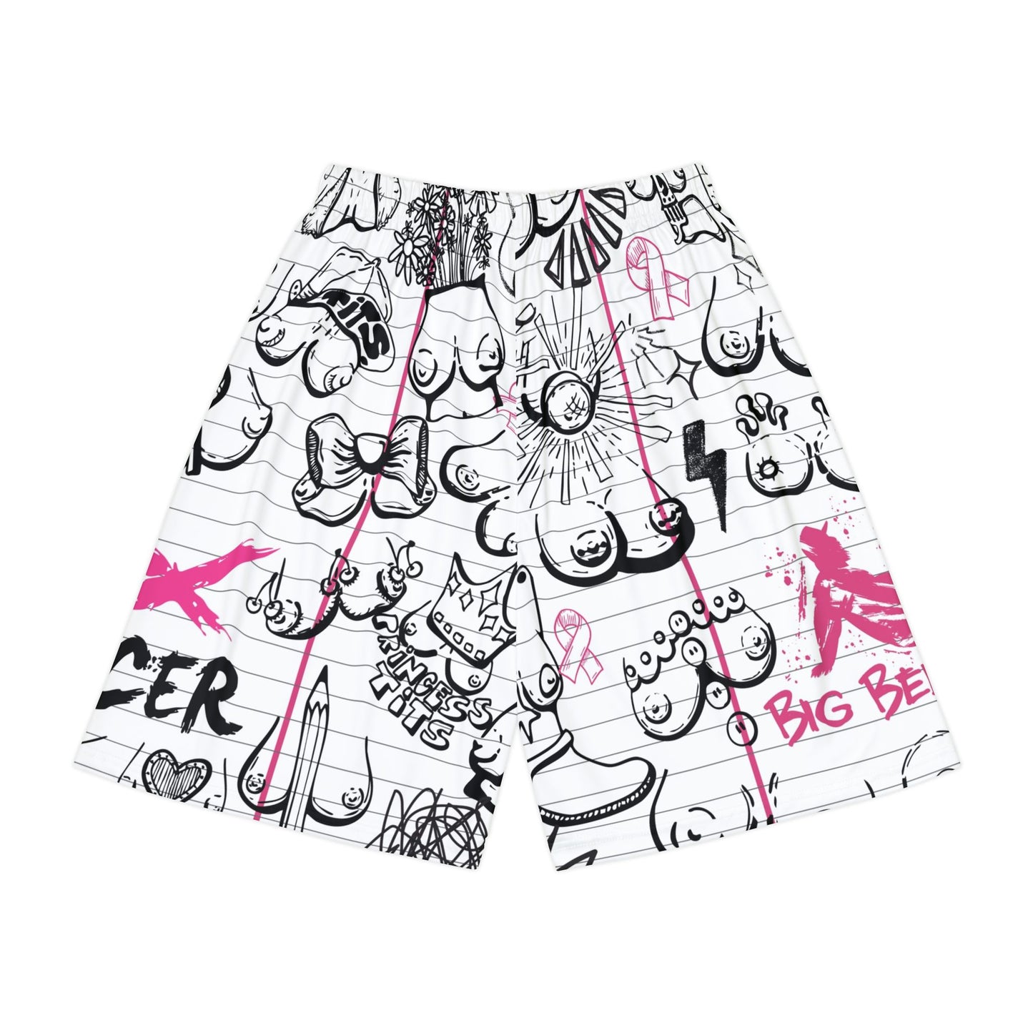 Notebook Knockers Men’s Gym Shorts