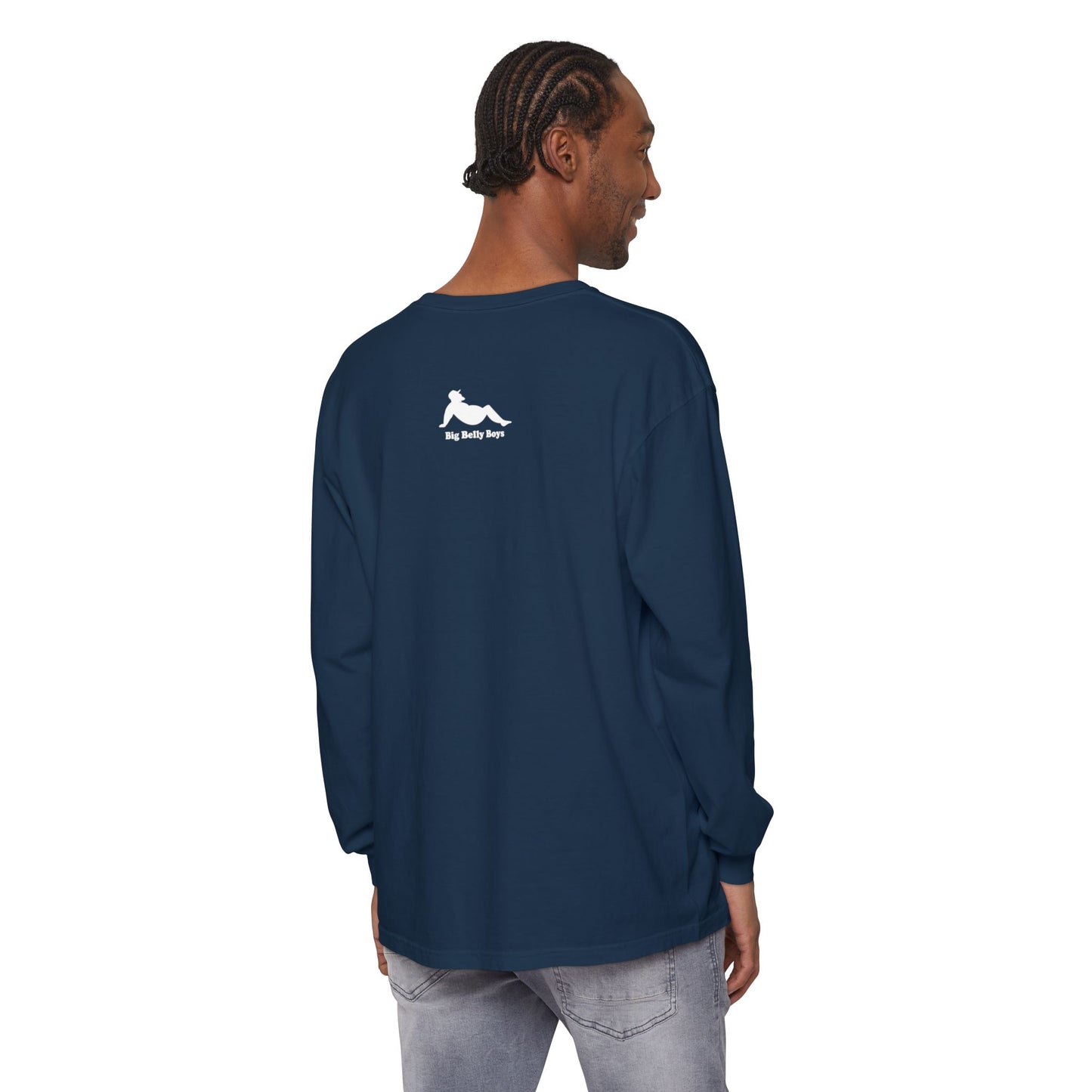 Big Belly Boys Unzip the Drip Long Sleeve Tee