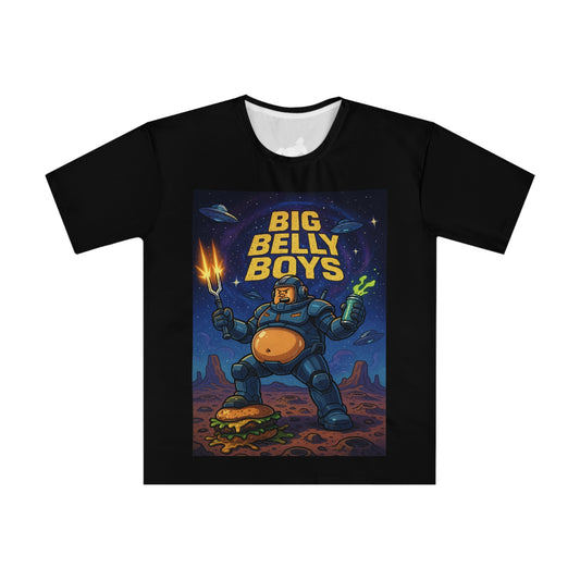 Big Belly Boys In Space Men's Loose Tee