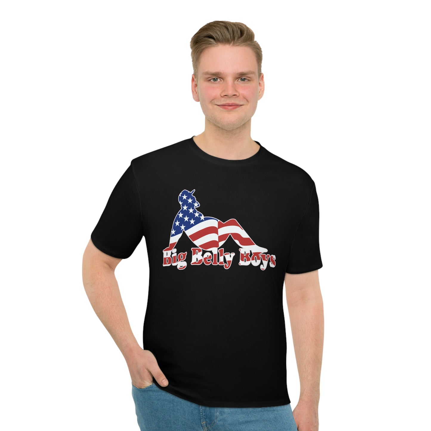 Big Belly Boys USA Men's Loose Tee