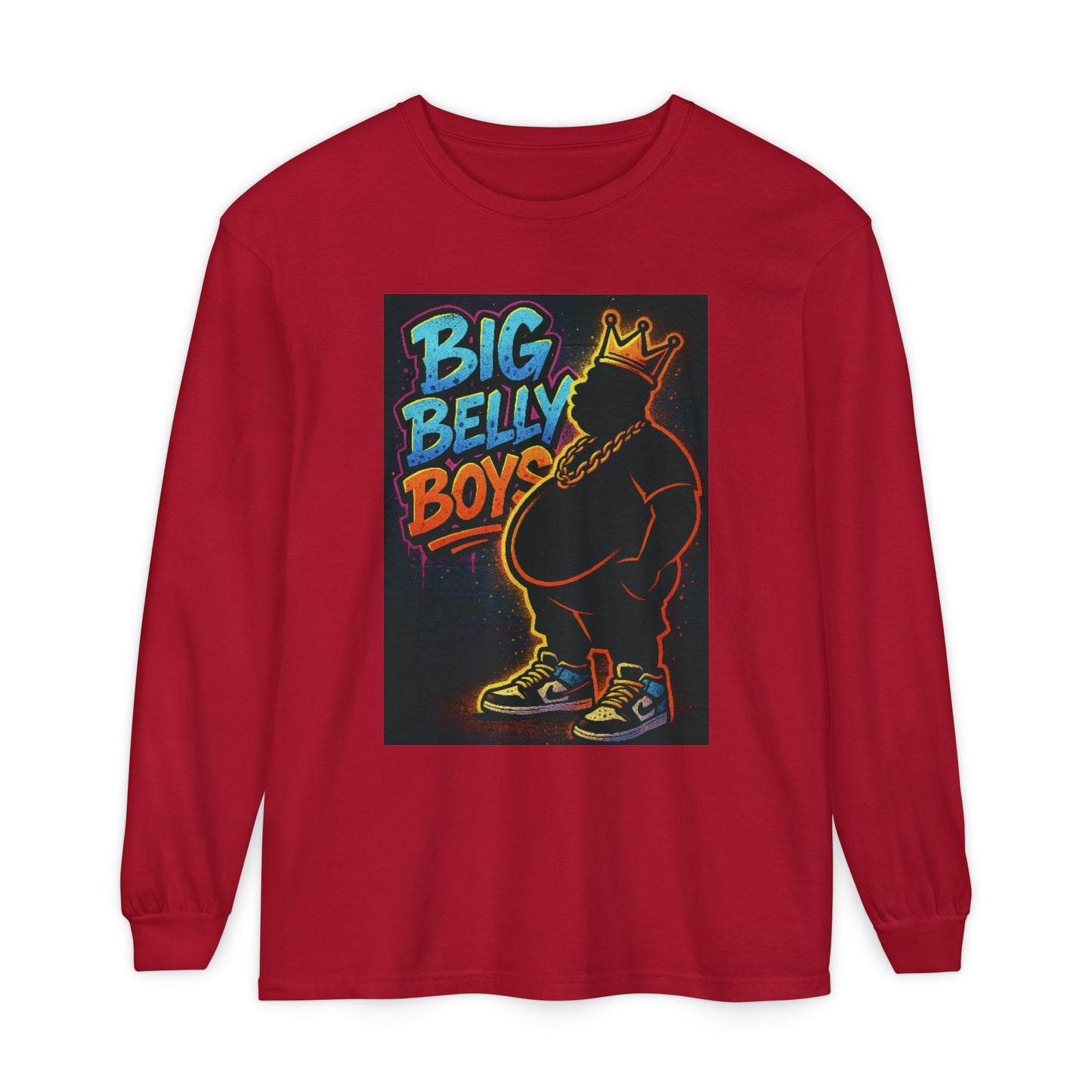 Big Belly Boys Crown Long Sleeve Tee