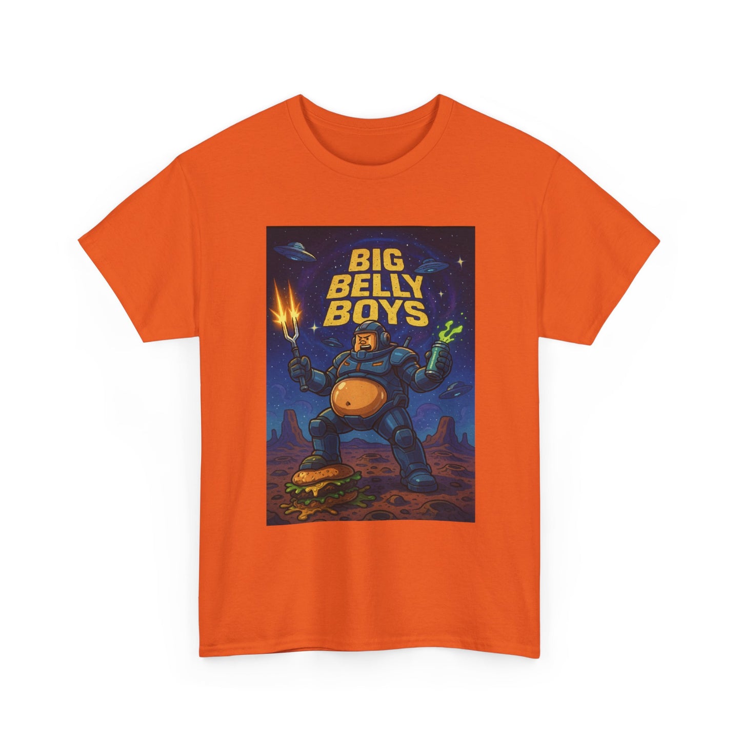 Big Belly Boys In Space Unisex Tee