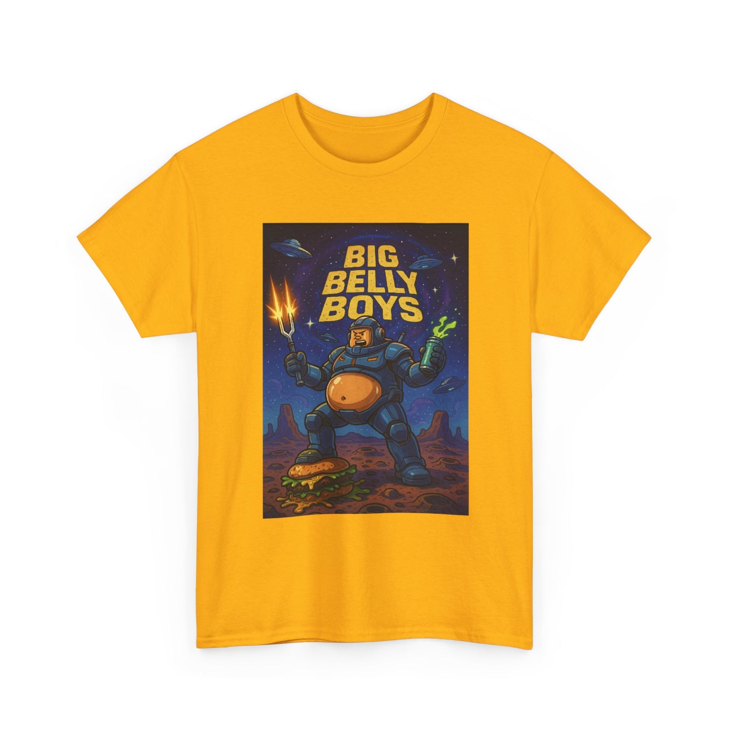Big Belly Boys In Space Unisex Tee