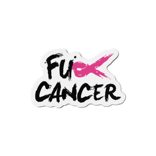 FCK CANCER Die-Cut Magnet