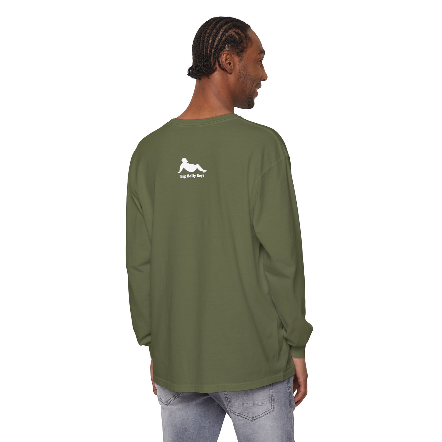 Big Belly Boys Unzip the Drip Long Sleeve Tee