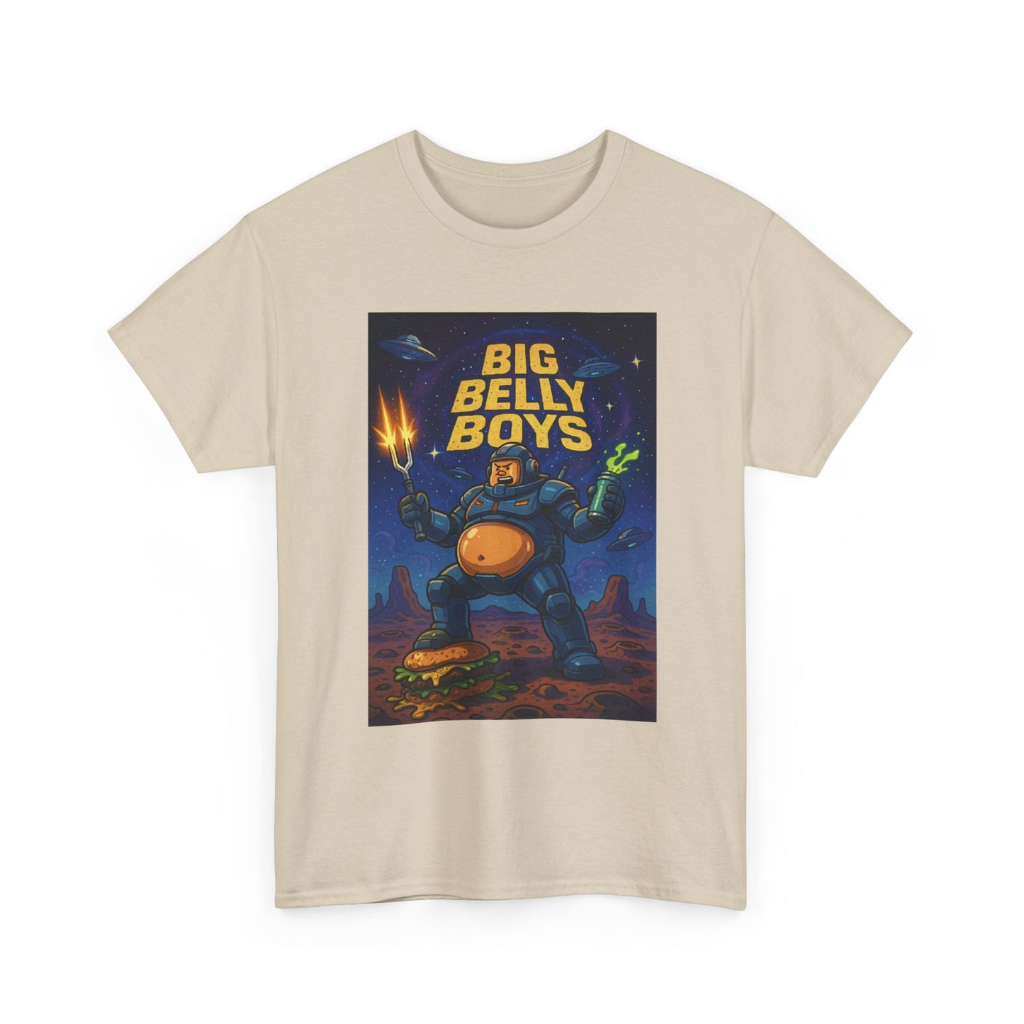 Big Belly Boys In Space Unisex Tee
