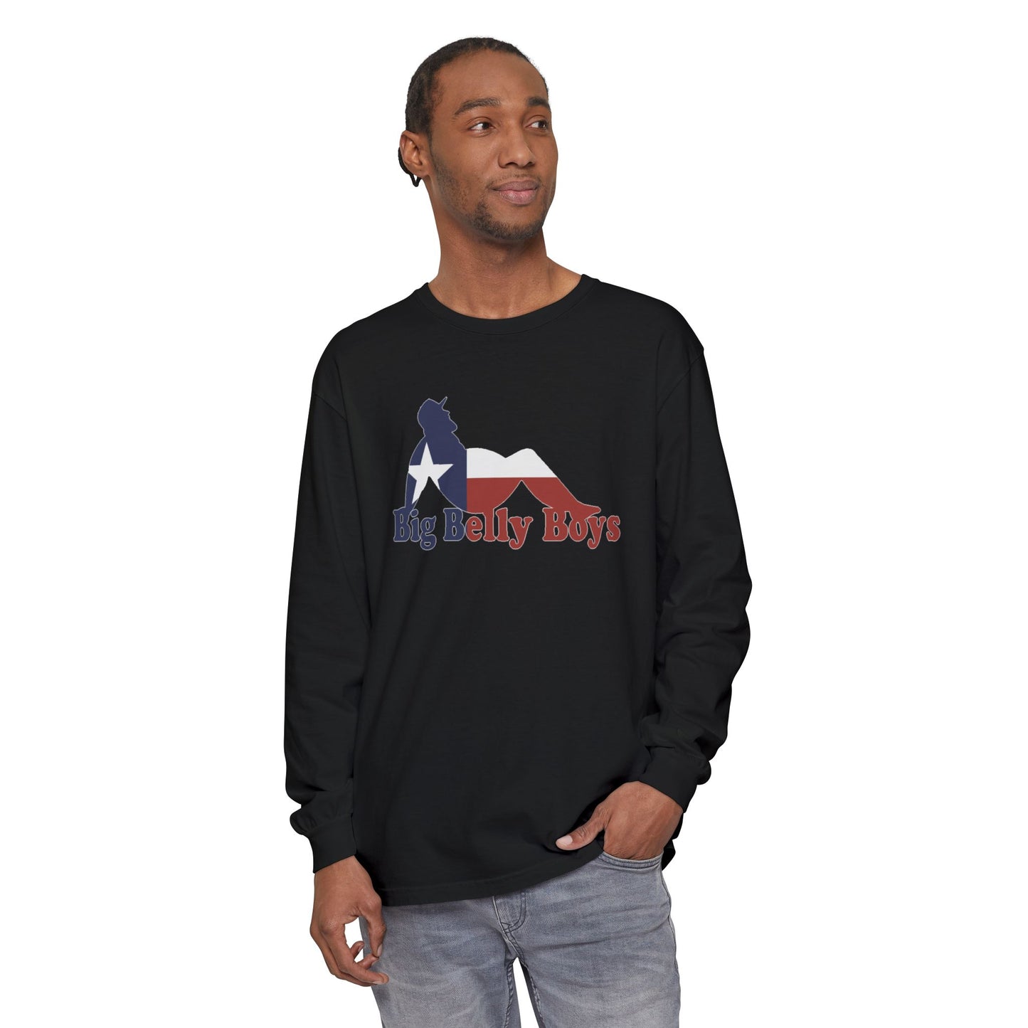 Big Belly Boys Texas Long Sleeve Tee