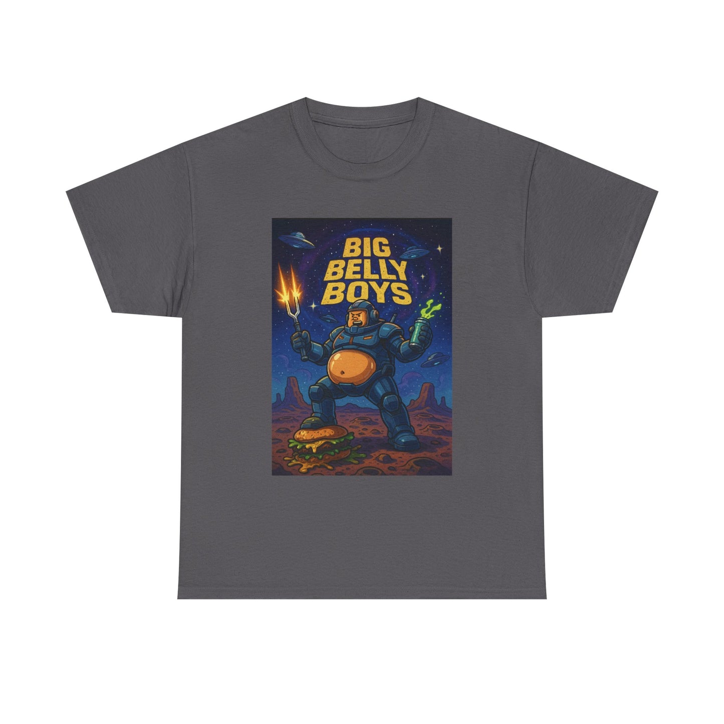 Big Belly Boys In Space Unisex Tee