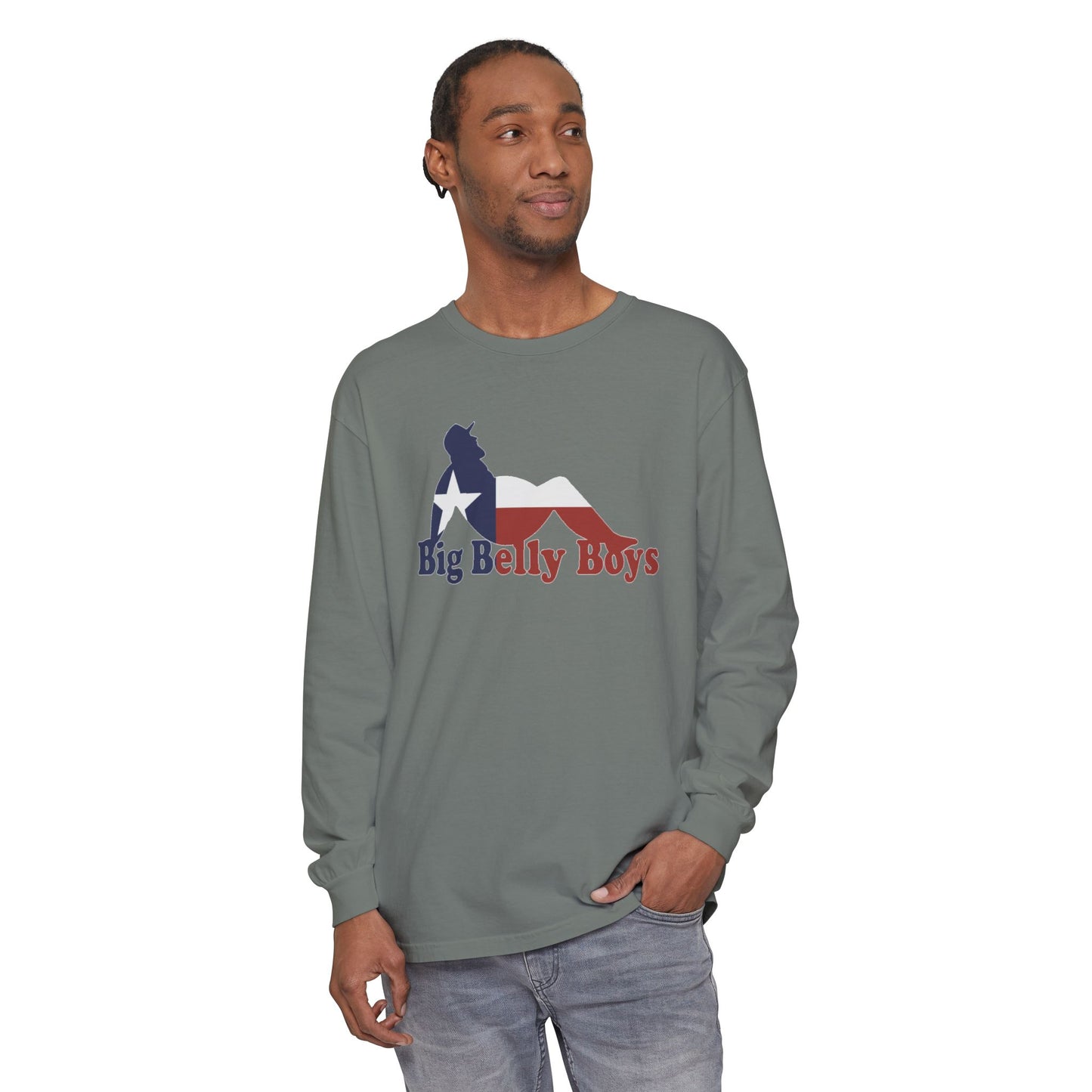 Big Belly Boys Texas Long Sleeve Tee
