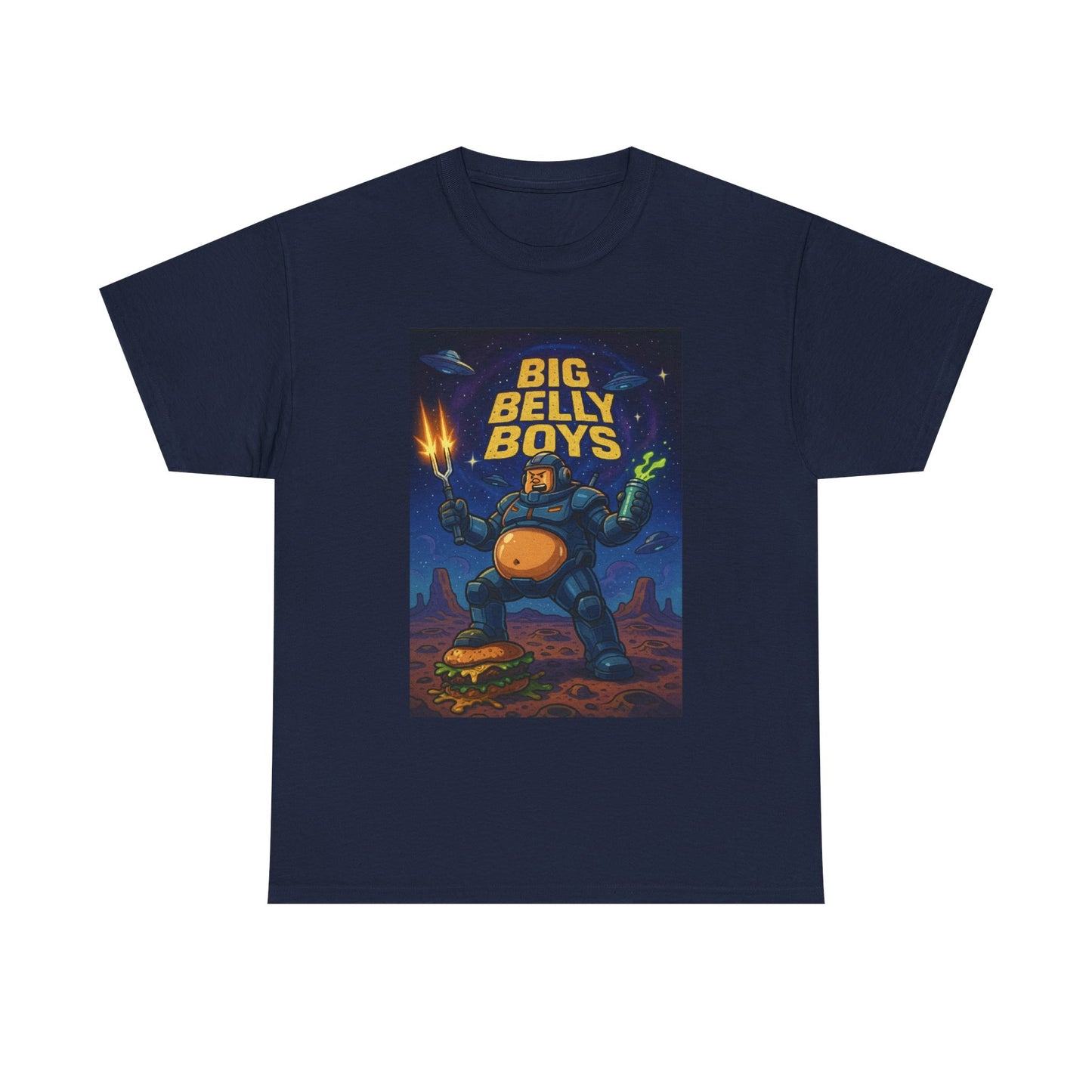Big Belly Boys In Space Unisex Tee