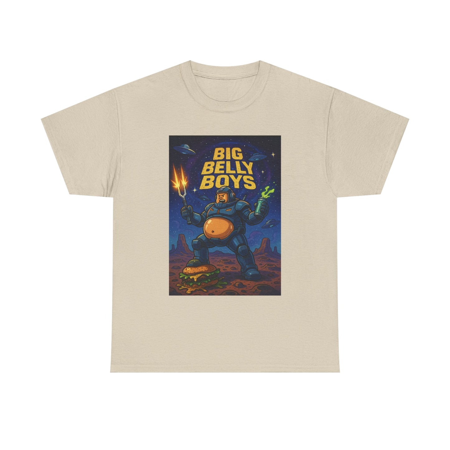 Big Belly Boys In Space Unisex Tee