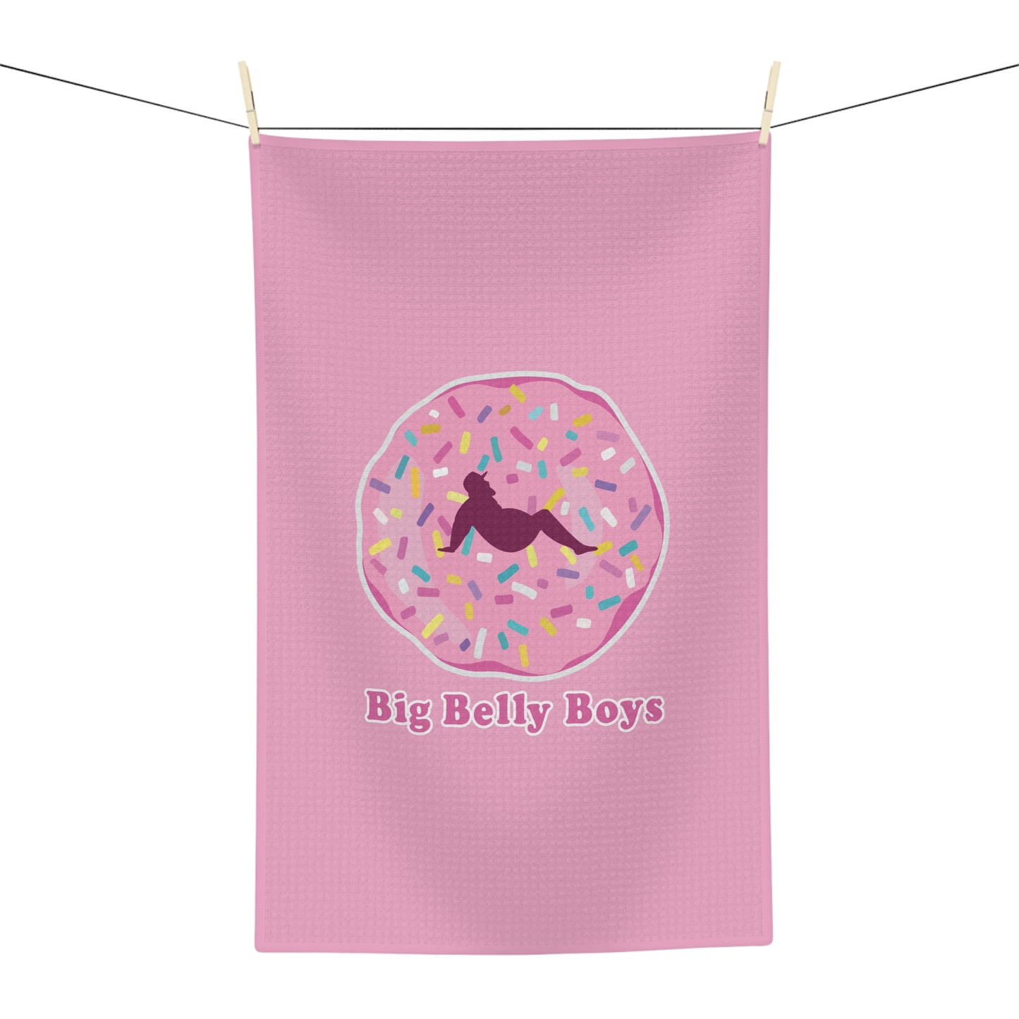 Doughnut Sprinkles Microfiber Tea Towel