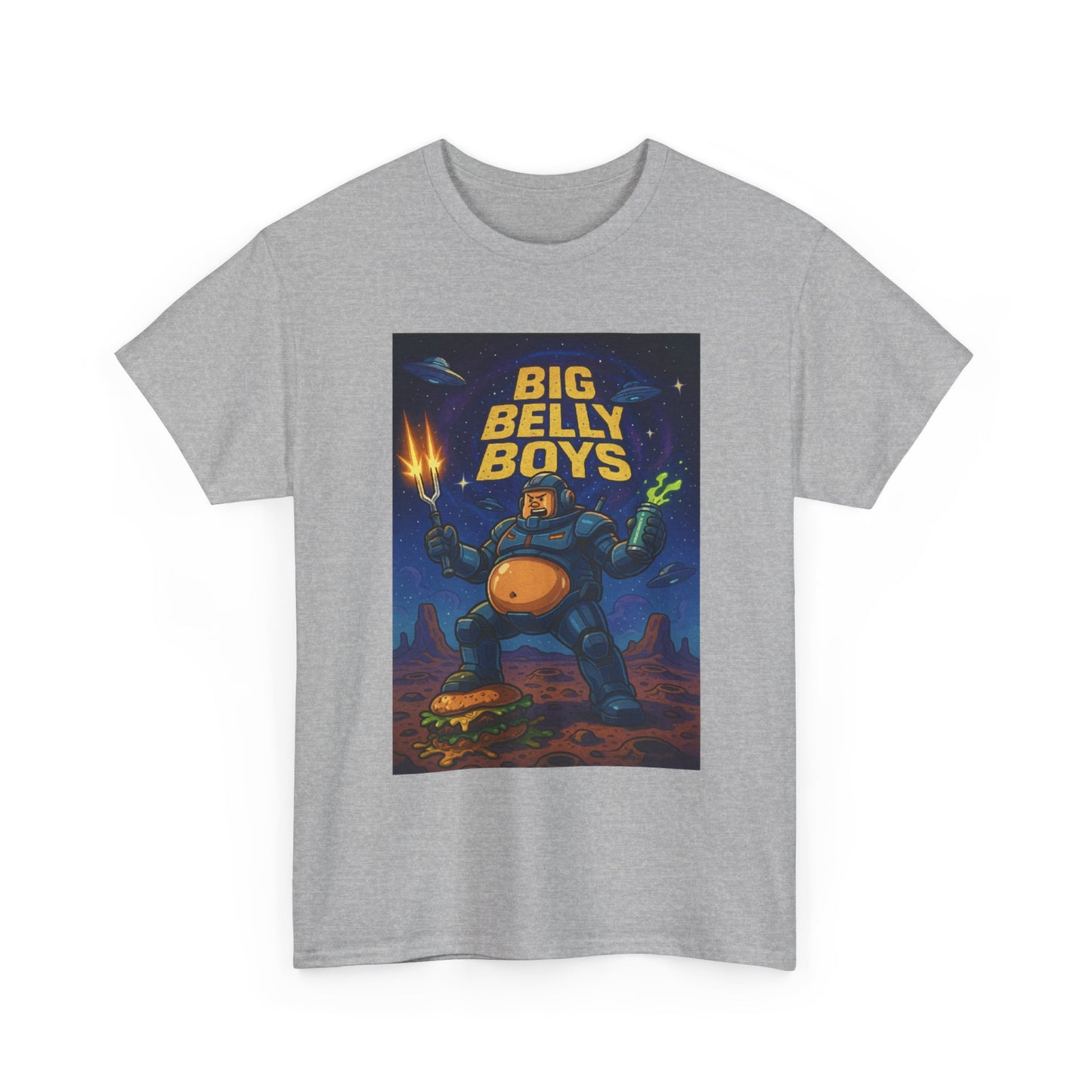 Big Belly Boys In Space Unisex Tee