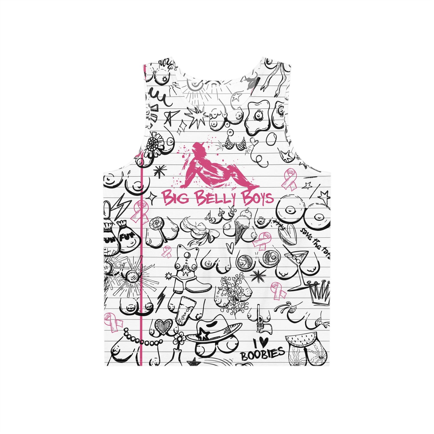 Notebook Knockers Men's Tank