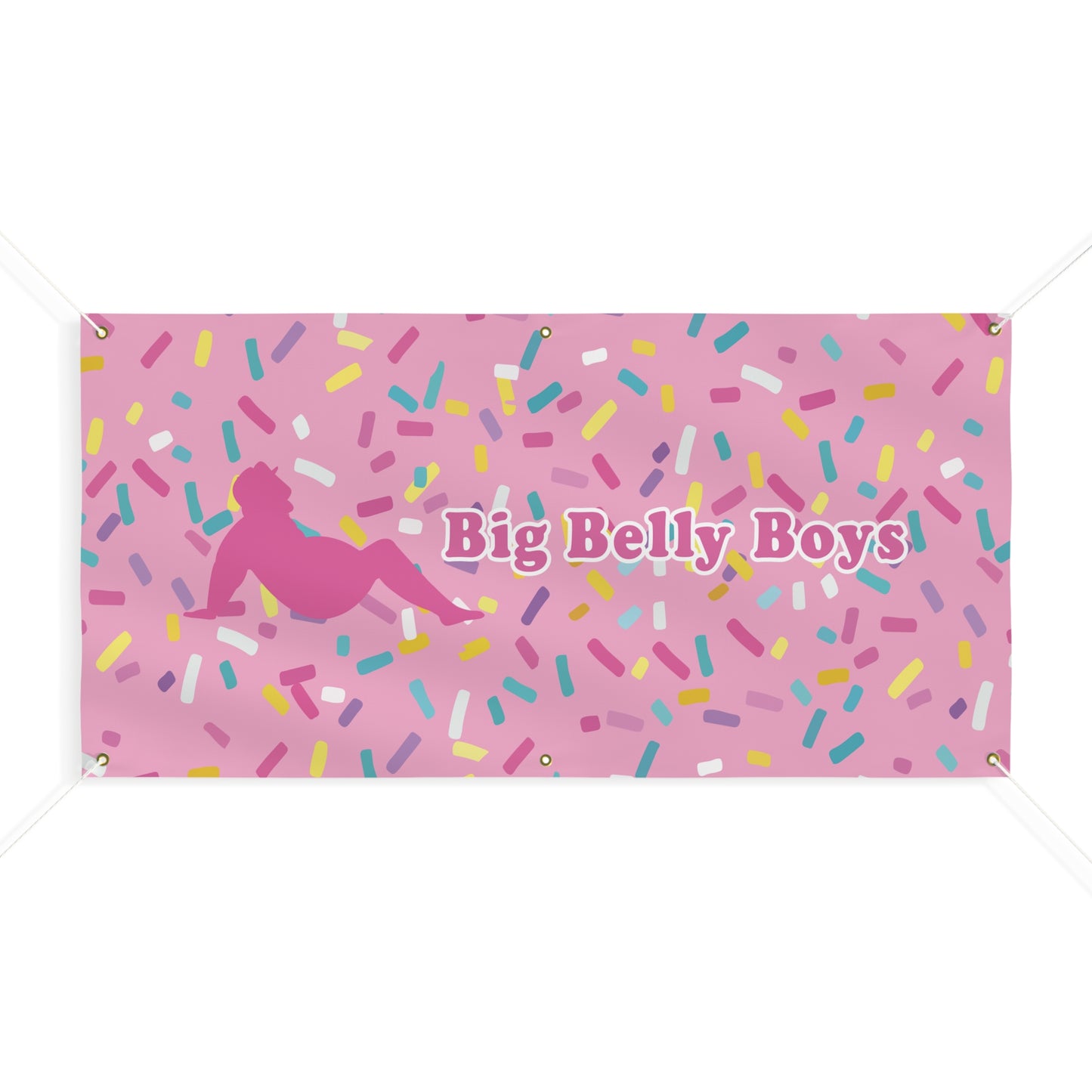Doughnut Sprinkles Matte Banner