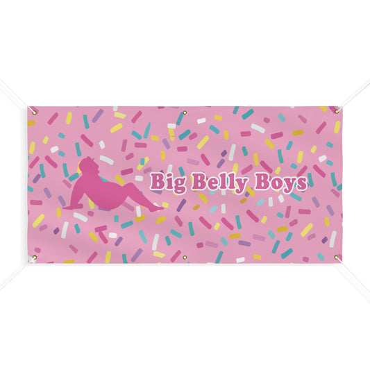 Doughnut Sprinkles Matte Banner