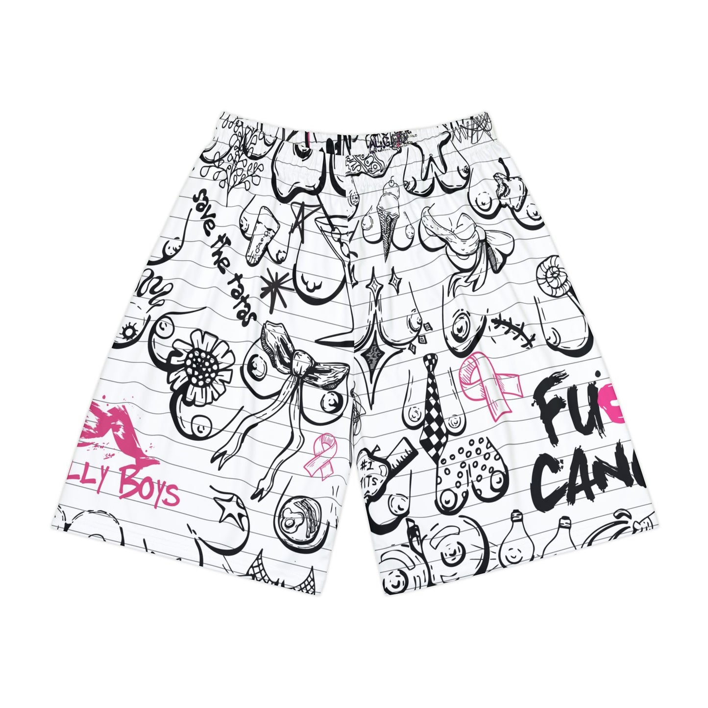 Notebook Knockers Men’s Gym Shorts