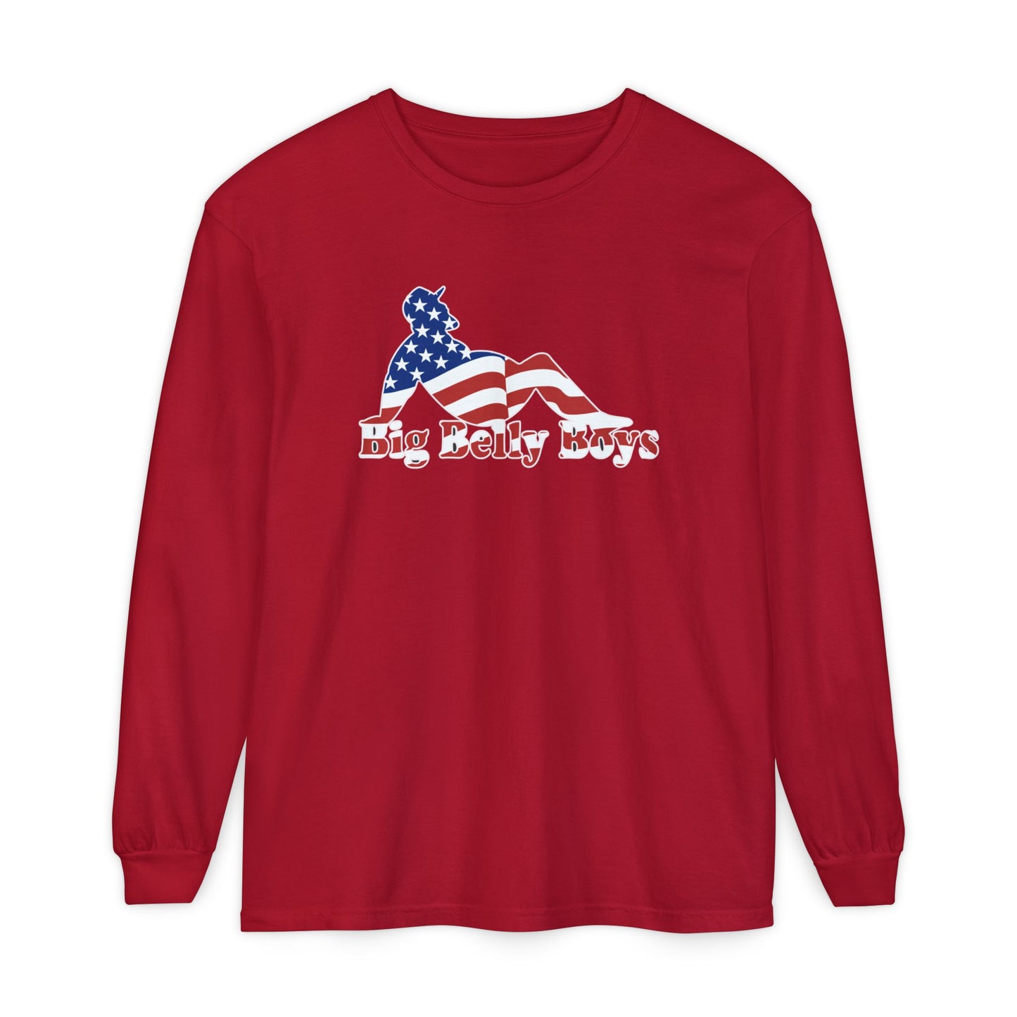 Big Belly Boys USA Long Sleeve Tee