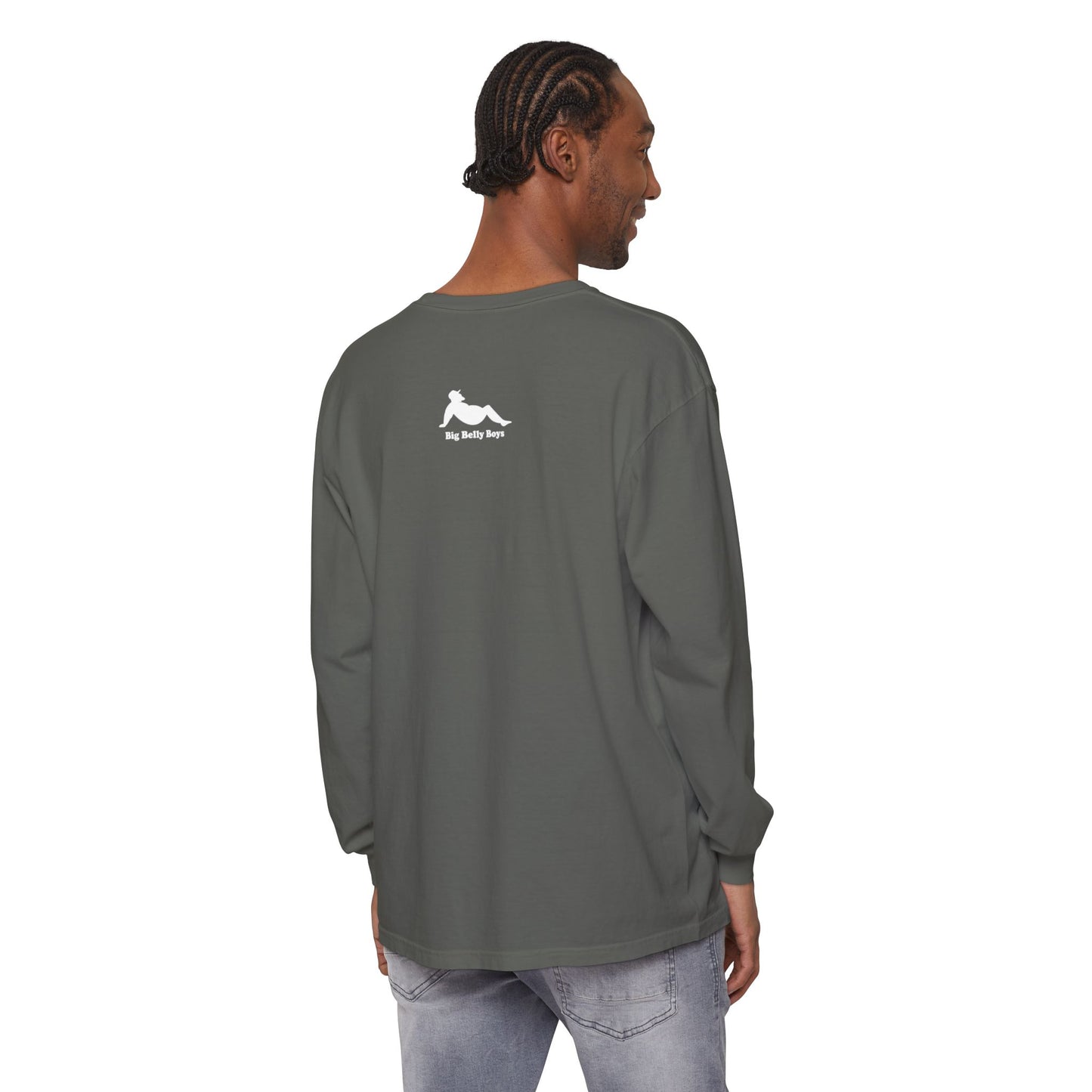 Big Belly Boys Unzip the Drip Long Sleeve Tee