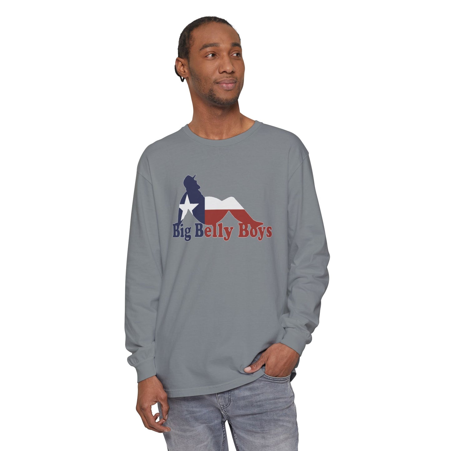 Big Belly Boys Texas Long Sleeve Tee