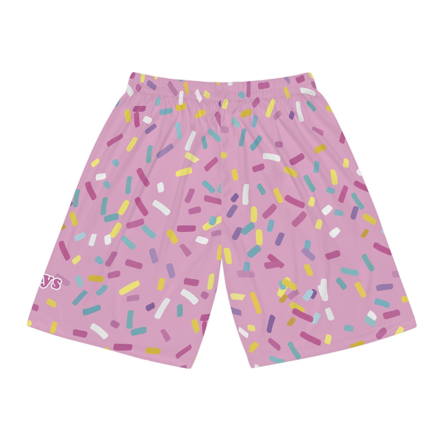 Doughnut Sprinkles Basketball Shorts