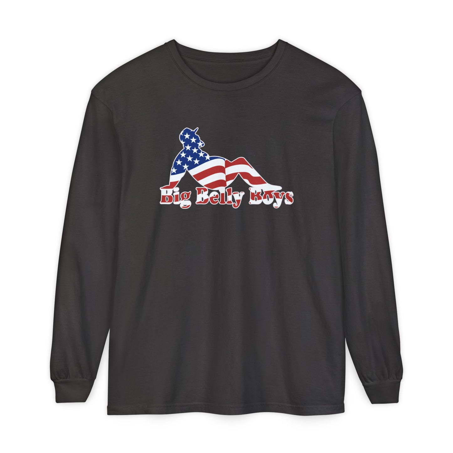 Big Belly Boys USA Long Sleeve Tee