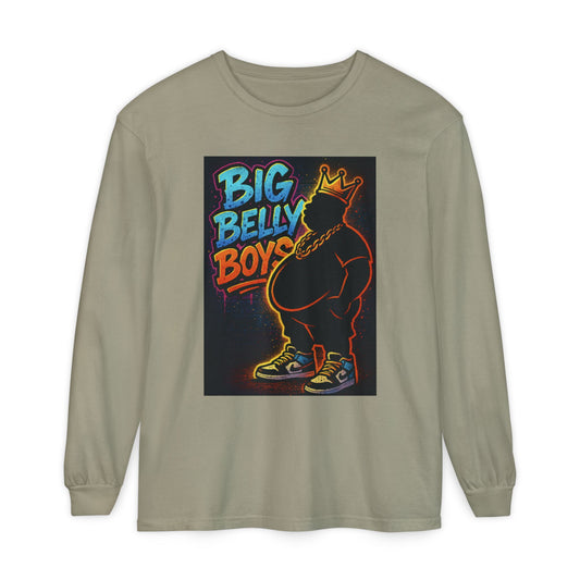 Big Belly Boys Crown Long Sleeve Tee
