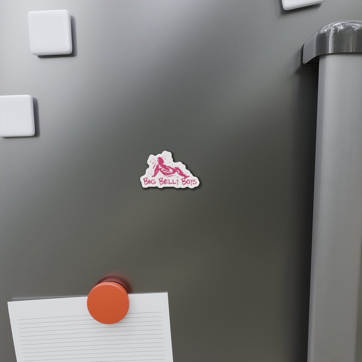 Big Belly Boys - Notebook Knockers Die-Cut Magnet