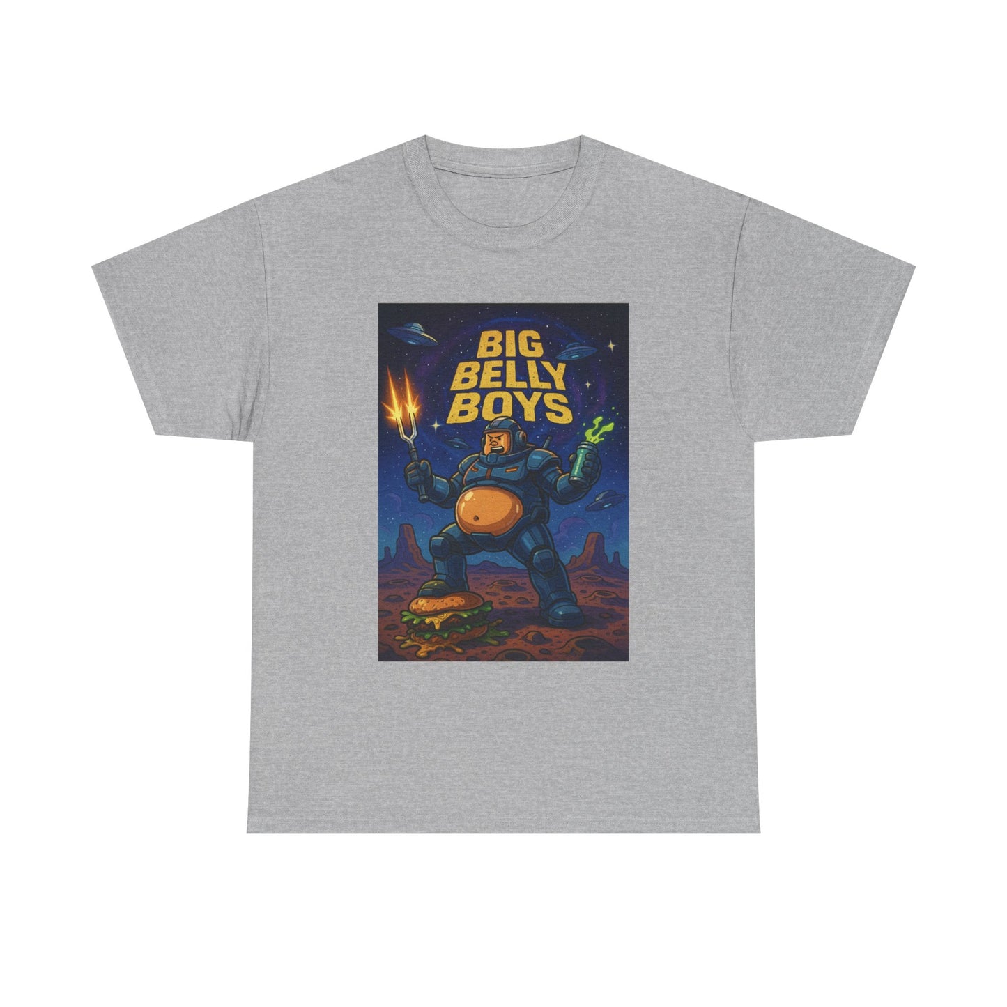 Big Belly Boys In Space Unisex Tee