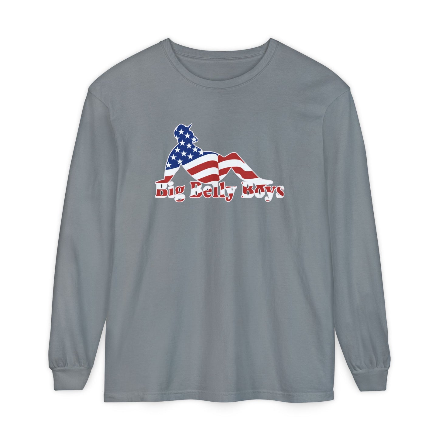 Big Belly Boys USA Long Sleeve Tee
