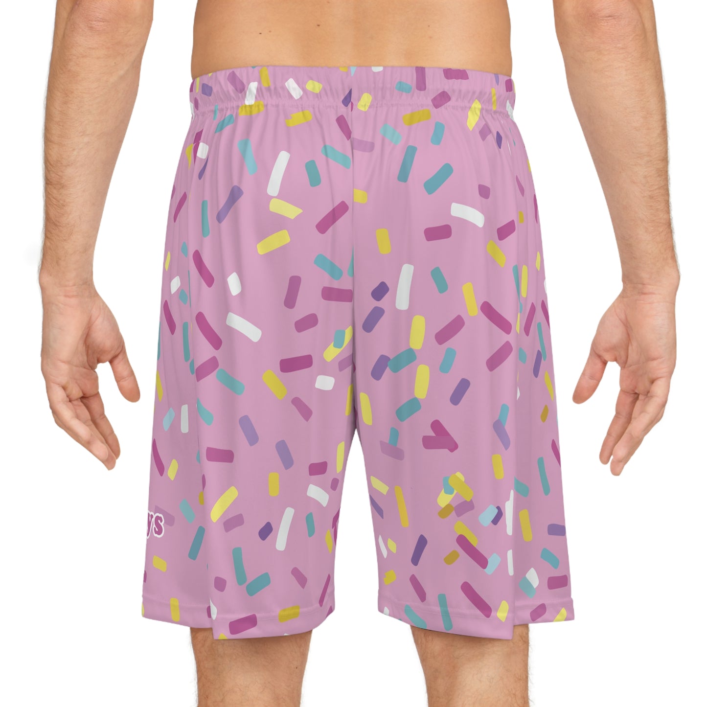 Doughnut Sprinkles Basketball Shorts