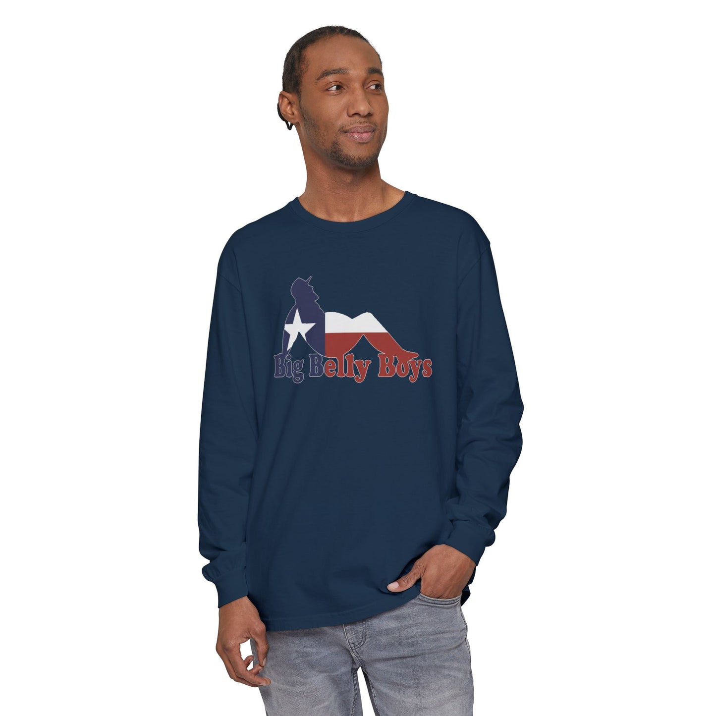 Big Belly Boys Texas Long Sleeve Tee