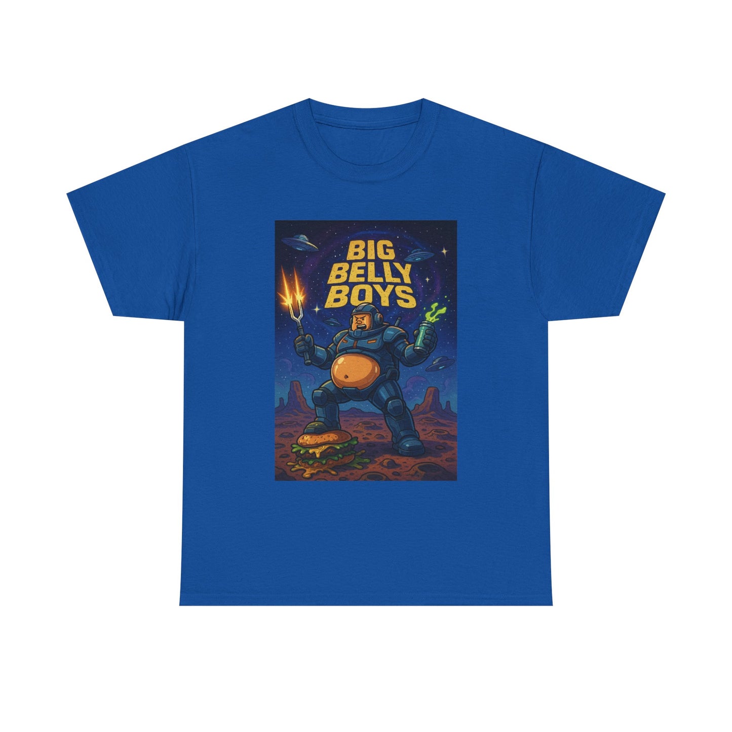 Big Belly Boys In Space Unisex Tee