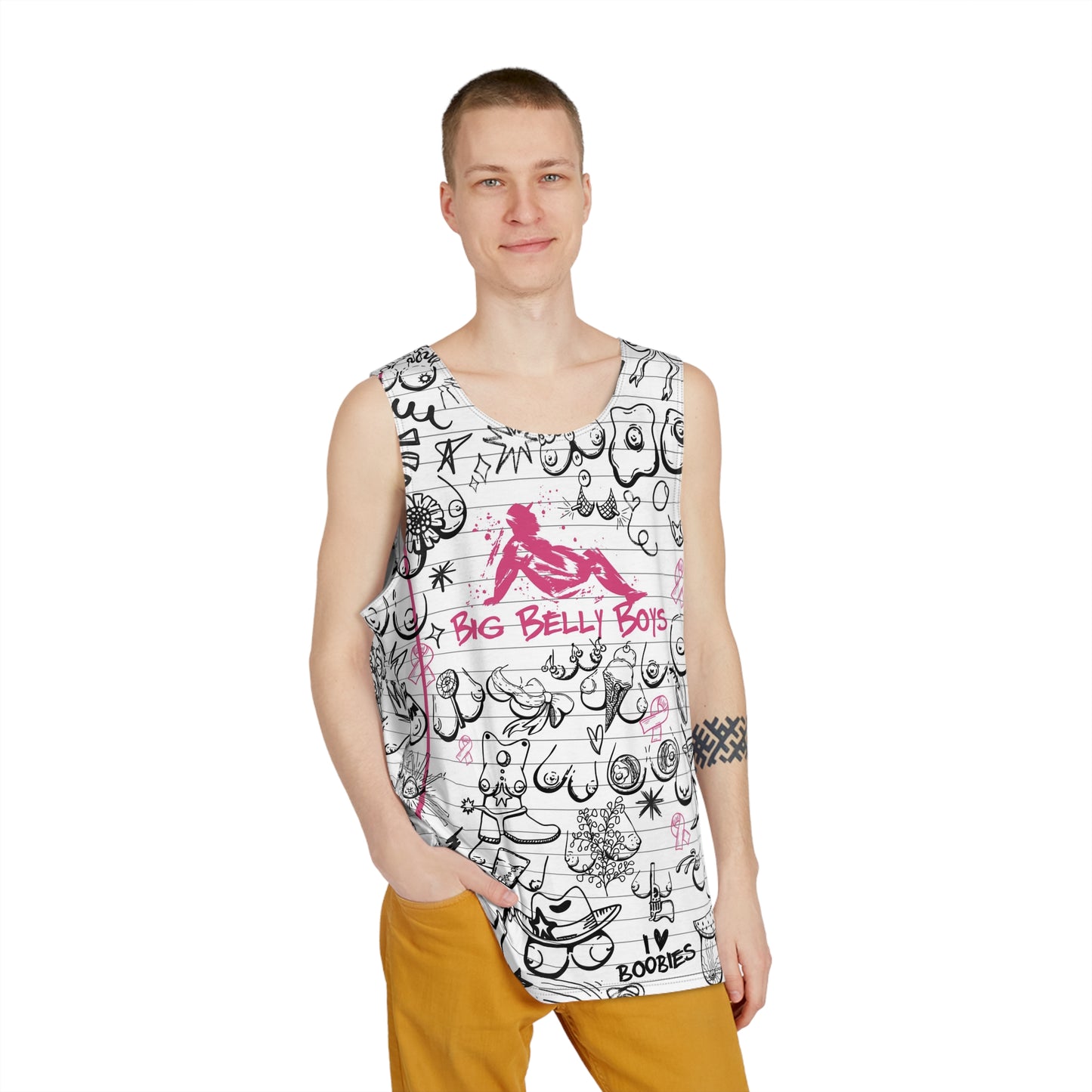 Notebook Knockers Men's Tank