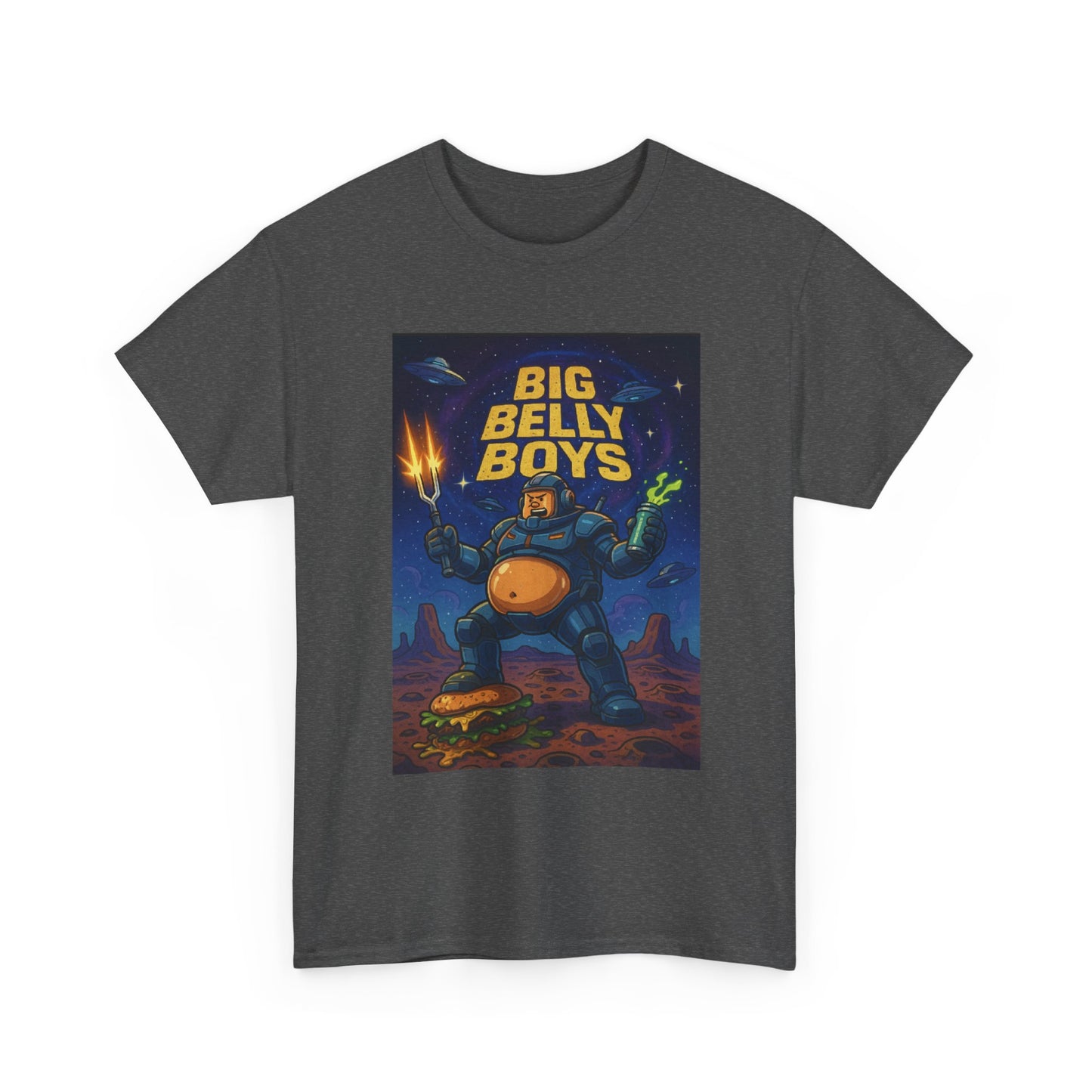 Big Belly Boys In Space Unisex Tee