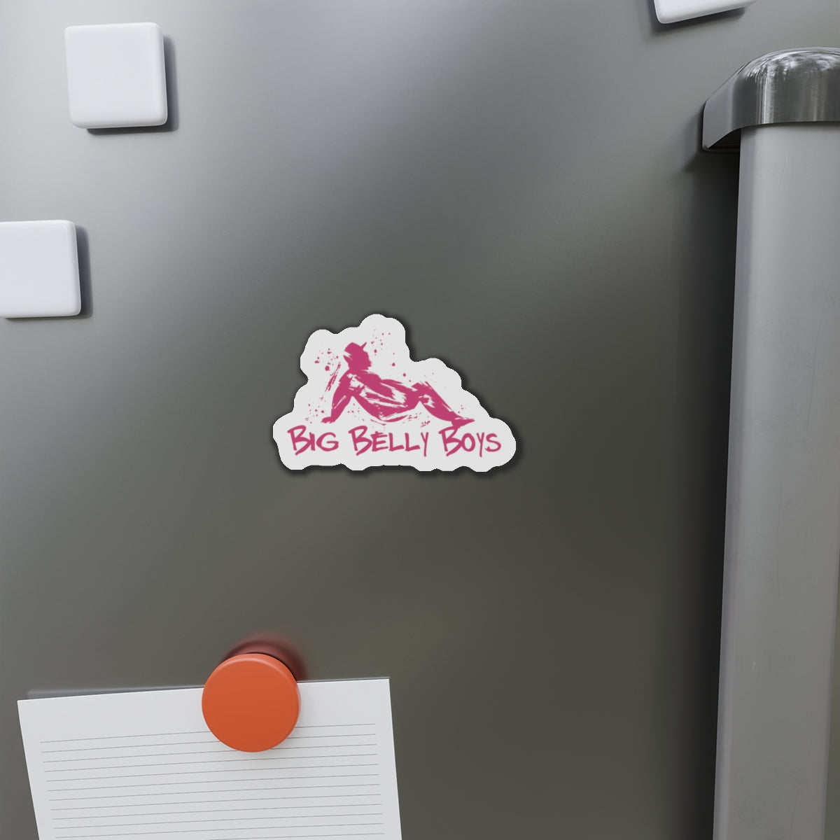 Big Belly Boys - Notebook Knockers Die-Cut Magnet