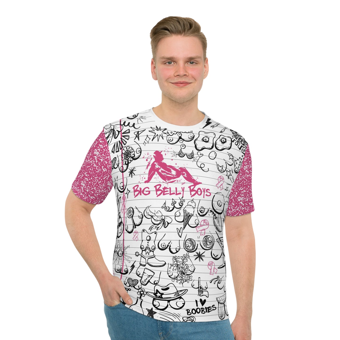 Notebook Knockers Men's Loose Tee