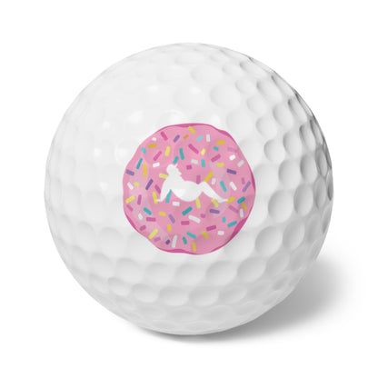 Doughnut Sprinkles Golf Balls