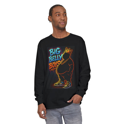 Big Belly Boys Crown Long Sleeve Tee