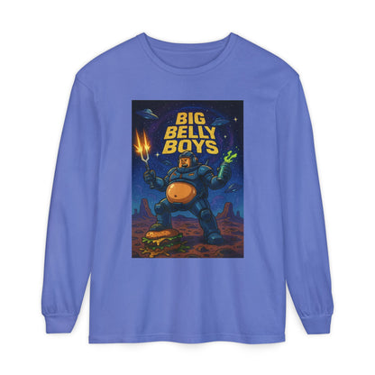 Big Belly Boys In Space Long Sleeve Tee